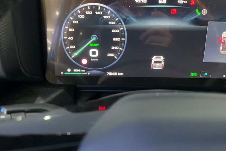 Used Haval Raptor New Energy 2024 Hi4 102 Pro Odometer Close Up