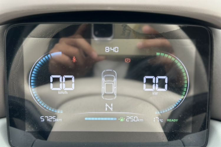 Used Leapmotor T03 2025 310 Comfort Edition Odometer Close Up