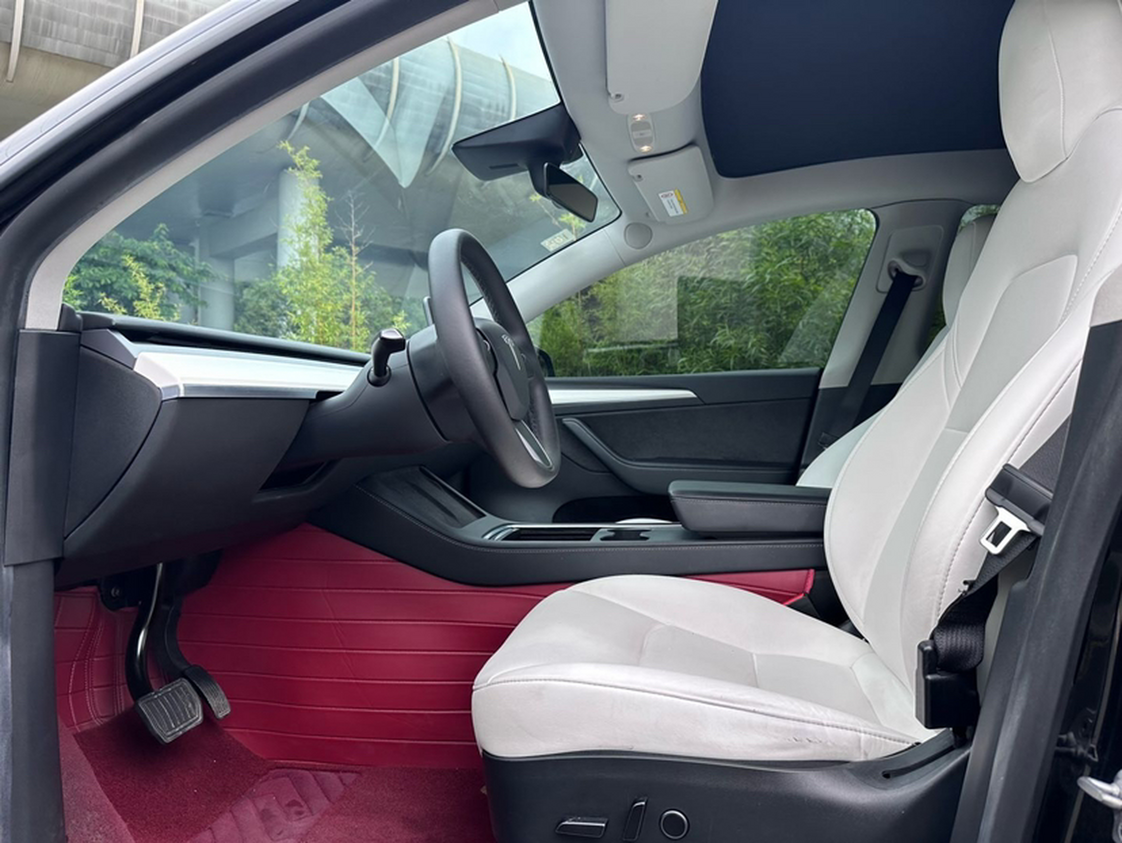 Avant de la voiture