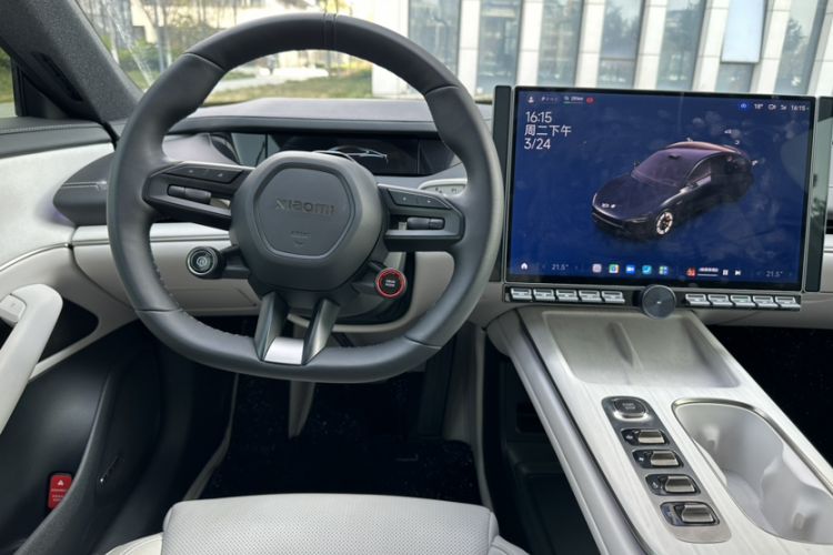 Used Xiaomi Auto SU7 2024 Rear-Drive Ultra-Long Range Advanced Pro-Level Intelligent Driving Version Interior 8