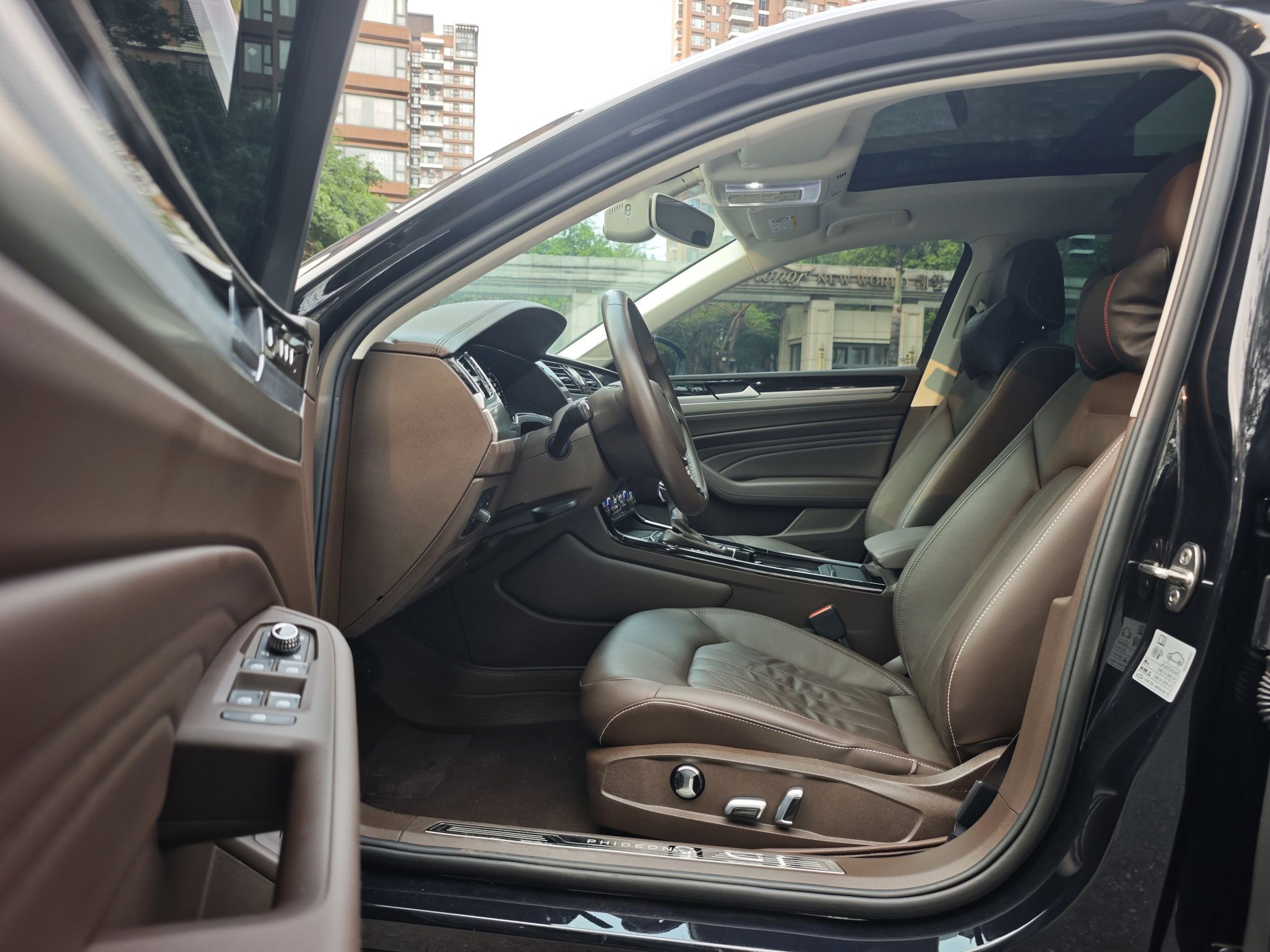 Avant de la voiture