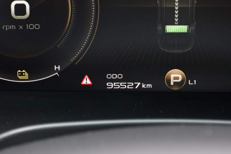 Used Geely Auto Emgrand GT New Energy 2018 1.5T PHEV Yaoyue Edition Odometer Close Up
