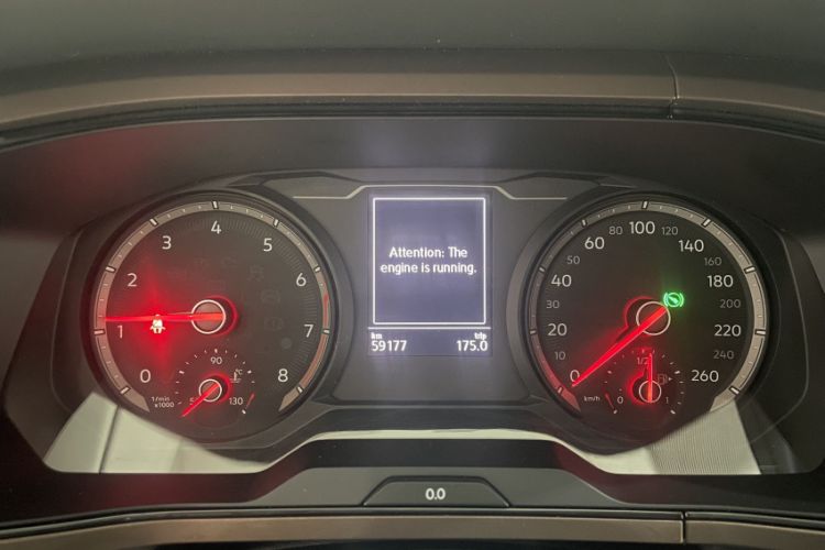 Used Volkswagen Tharu 2021 280TSI Two-Wheel Drive Comfort Edition Odometer Close Up