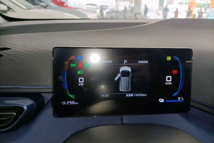 Used BYD Seagull 2024 Honor Edition 305km Freedom Version Odometer Close Up