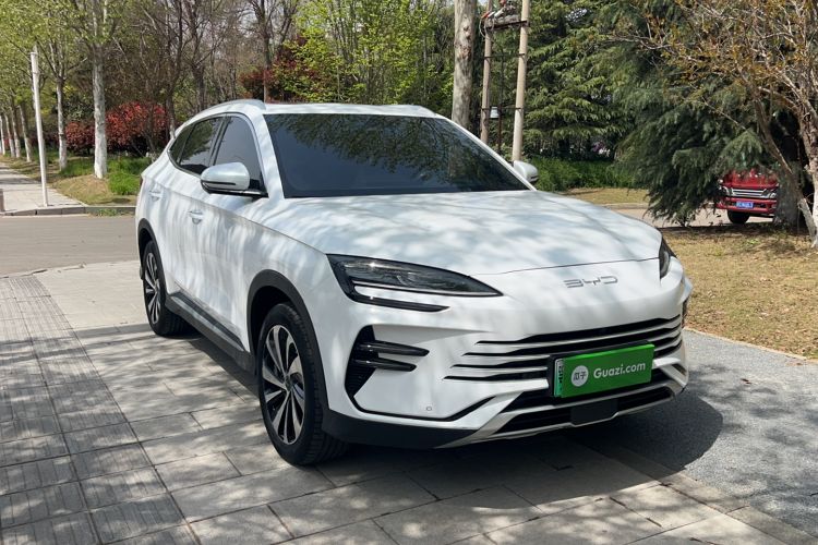 Used BYD Song PLUS New Energy 2023 Champion Edition DM-i 110KM Flagship PLUS Rear Right 45 Deg