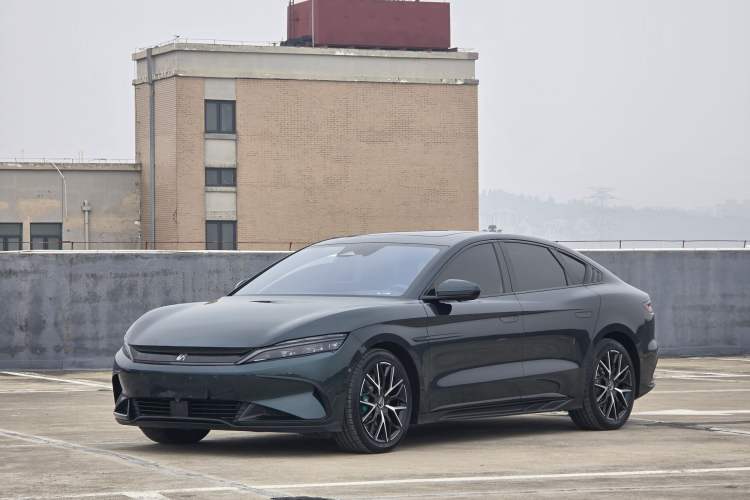 Used BYD Han 2022 EV 610 km All-Wheel-Drive Qianshan Cui Limited Edition