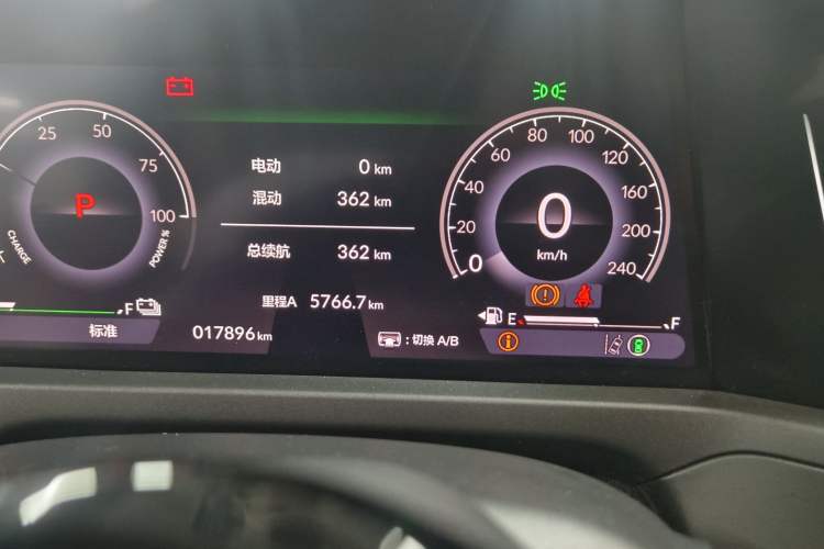 Used Honda Accord New Energy 2023 2.0L ePHEV Prestige Edition Odometer Close Up