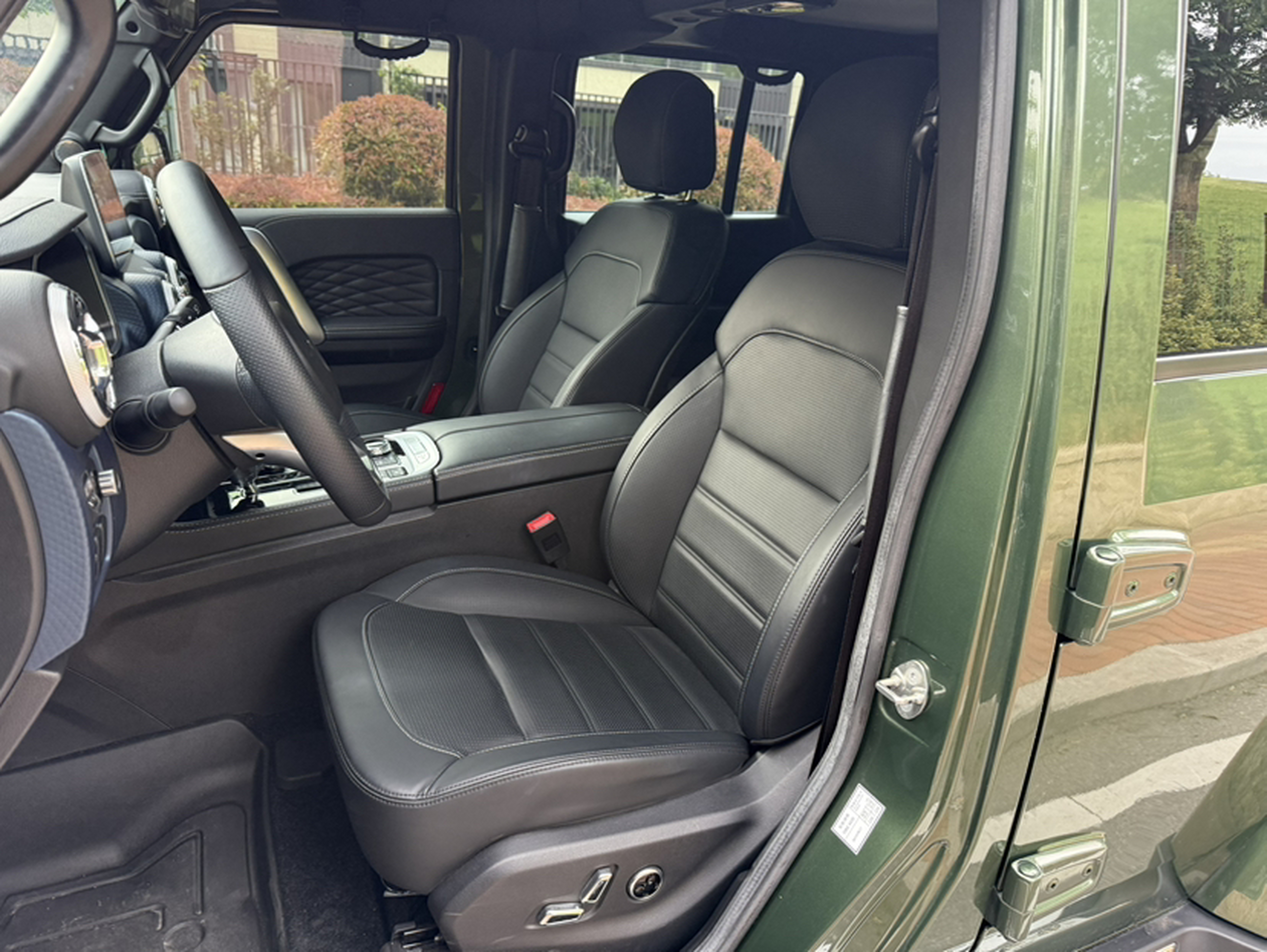 Avant de la voiture