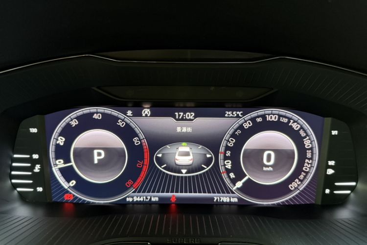 Used Skoda Superb 2019 Restyled TSI330 DSG Comfort Edition Odometer Close Up