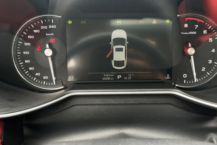 Used MG 6 2019 20T Automatic Trophy 10th Anniversary Edition Odometer Close Up