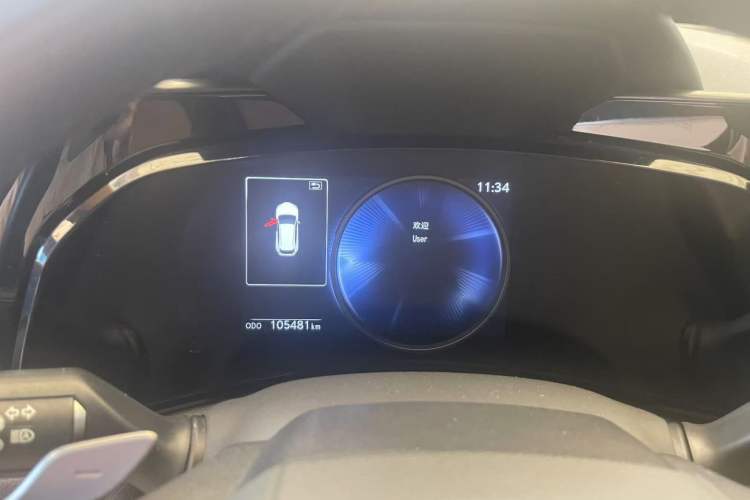 Used Lexus NX 2022 260 Front-Wheel Drive Chuan Yue Edition Odometer Close Up