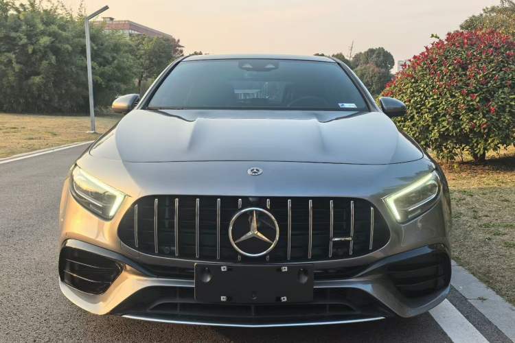 Used Mercedes-Benz A AMG 2020 Facelift AMG A 45 4MATIC+ Front Left 45 Deg