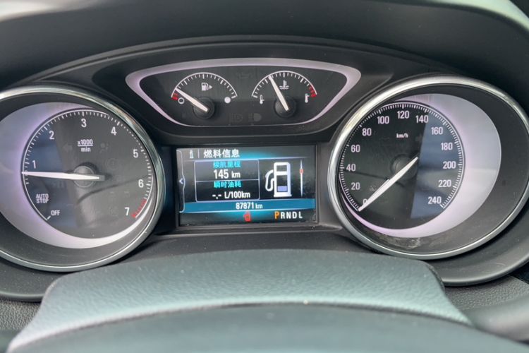 Used Buick Envision 2019 20T Two-Wheel Drive Elite Version China VI Standard Odometer Close Up