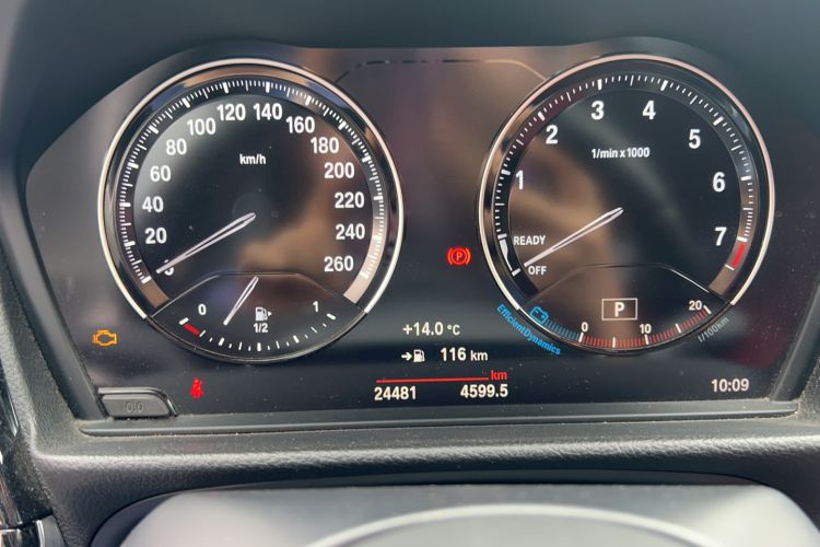 Used BMW 1 Series 2022 120i M Sport Edition Odometer Close Up