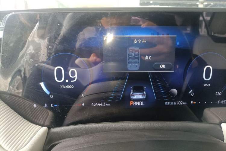 Used Ford Mondeo 2022 Restyled EcoBoost 245 Luxury Version Odometer Close Up