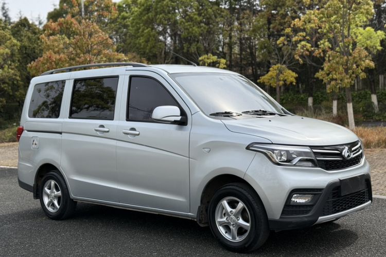 Used CHANGAN KAICHENG Ounuo S 2023 1.5L Deluxe Edition Dual-Steaming Air-Conditioned Passenger Van JL473QG 7 Seats Exterior 2