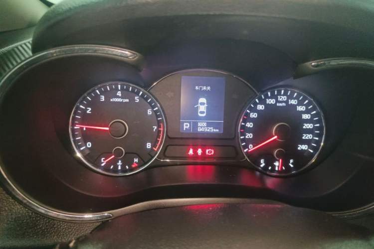 Used Kia K3 2015 1.6L Automatic GL Odometer Close Up