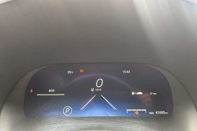 Used Toyota Crown Kluger 2022 2.0T Four-Wheel Drive Enjoyment Edition Odometer Close Up