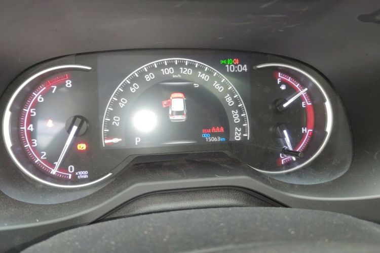 Used Toyota RAV4 2020 2.0L CVT Four-Wheel Drive Prestige Edition Odometer Close Up