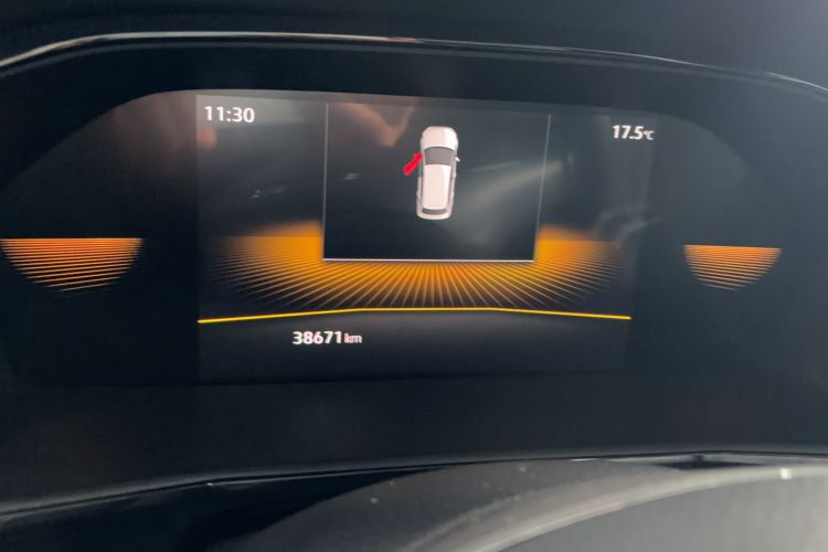 Used Volkswagen Lavida 2021 280TSI DSG Comfort Edition Odometer Close Up