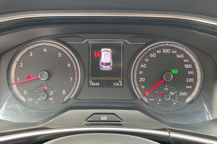 Used Volkswagen Tayron 2019 330TSI Two-Wheel Drive Luxury Model China VI Standard Odometer Close Up