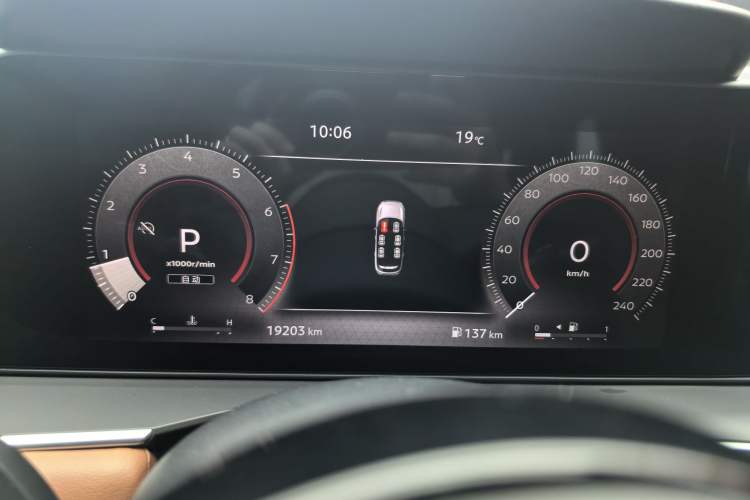 Used Nissan Pathfinder 2024 380 VC-TURBO Four-Wheel Drive Prestige Edition 6 Seats Odometer Close Up