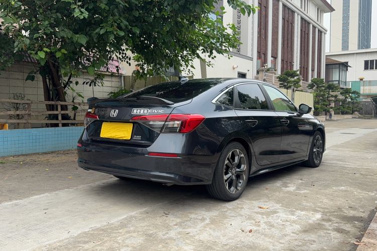 Used Honda Civic 2022 240TURBO CVT Dynamic Control Version Rear Right 45 Deg