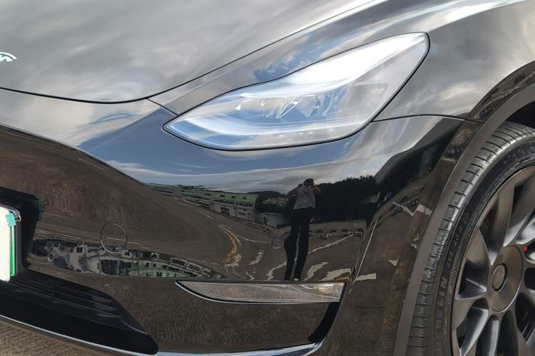 Used Tesla Model Y 2021 Long-Range All-Wheel-Drive Version 3D7 Left Front Headlight