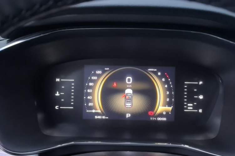 Used Geely Auto Emgrand X7 Sport 2020 1.8TD DCT Smart PRO Odometer Close Up