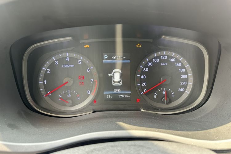 Used Hyundai ix35 2020 2.0L Automatic 2WD Zhiyong·Changxiang Edition Odometer Close Up