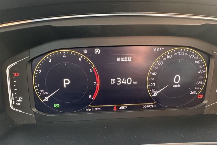 Used Volkswagen Tiguan L 2019 Restyled 330TSI Automatic Two-Wheel Drive R-Line Flagship Version China VI Standard