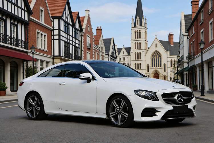 Used Mercedes-Benz E-Class 2017 E 200 Coupe Exterior 3