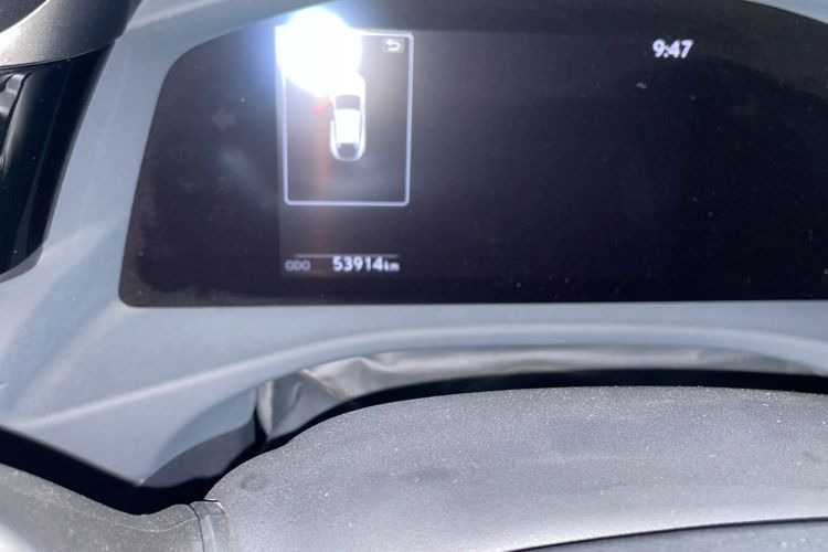 Used Lexus RZ 2023 450e All-Wheel Drive Luxury Edition Odometer Close Up