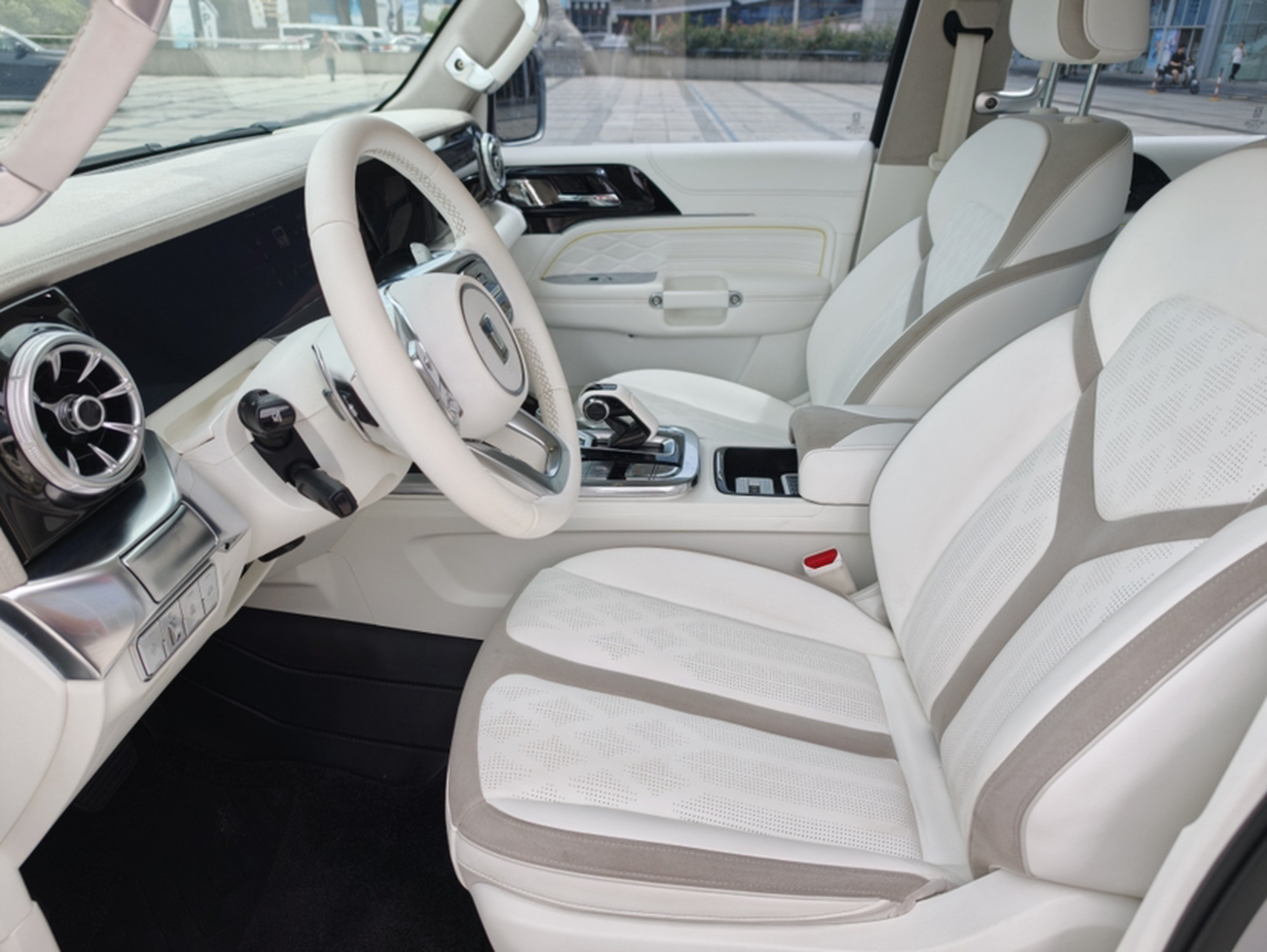 Avant de la voiture