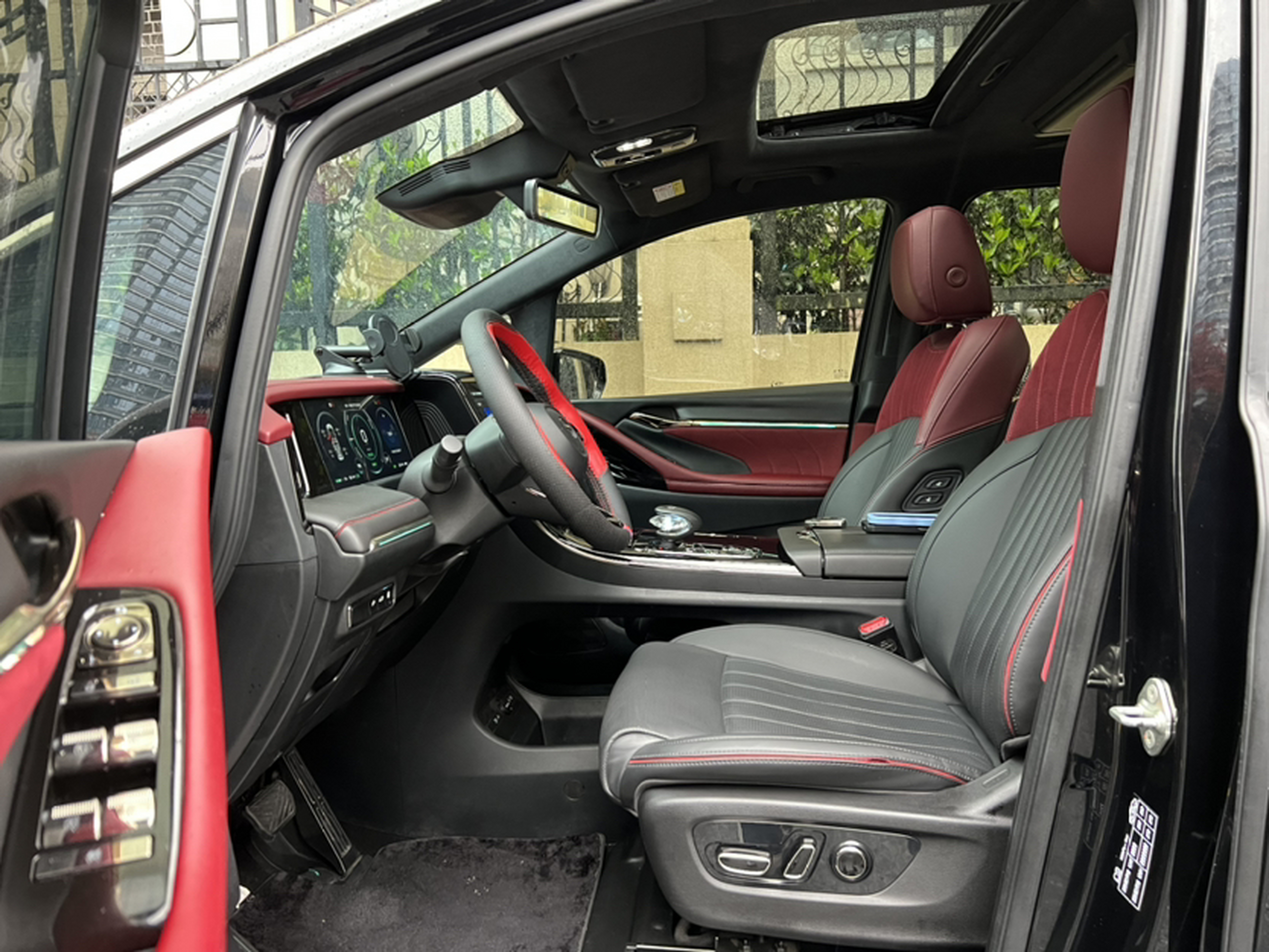 Avant de la voiture