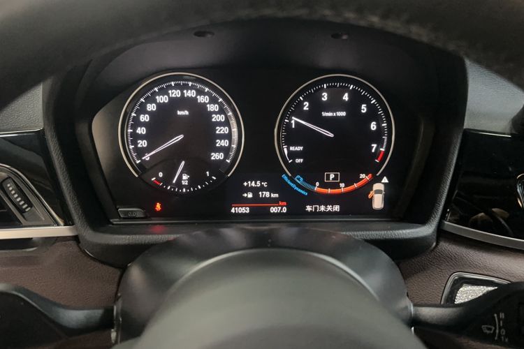 Used BMW X1 2021 sDrive20Li Premium Edition Odometer Close Up