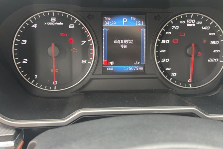 Used Zotye T700 2017 1.8T Dual-Clutch Luxury Model