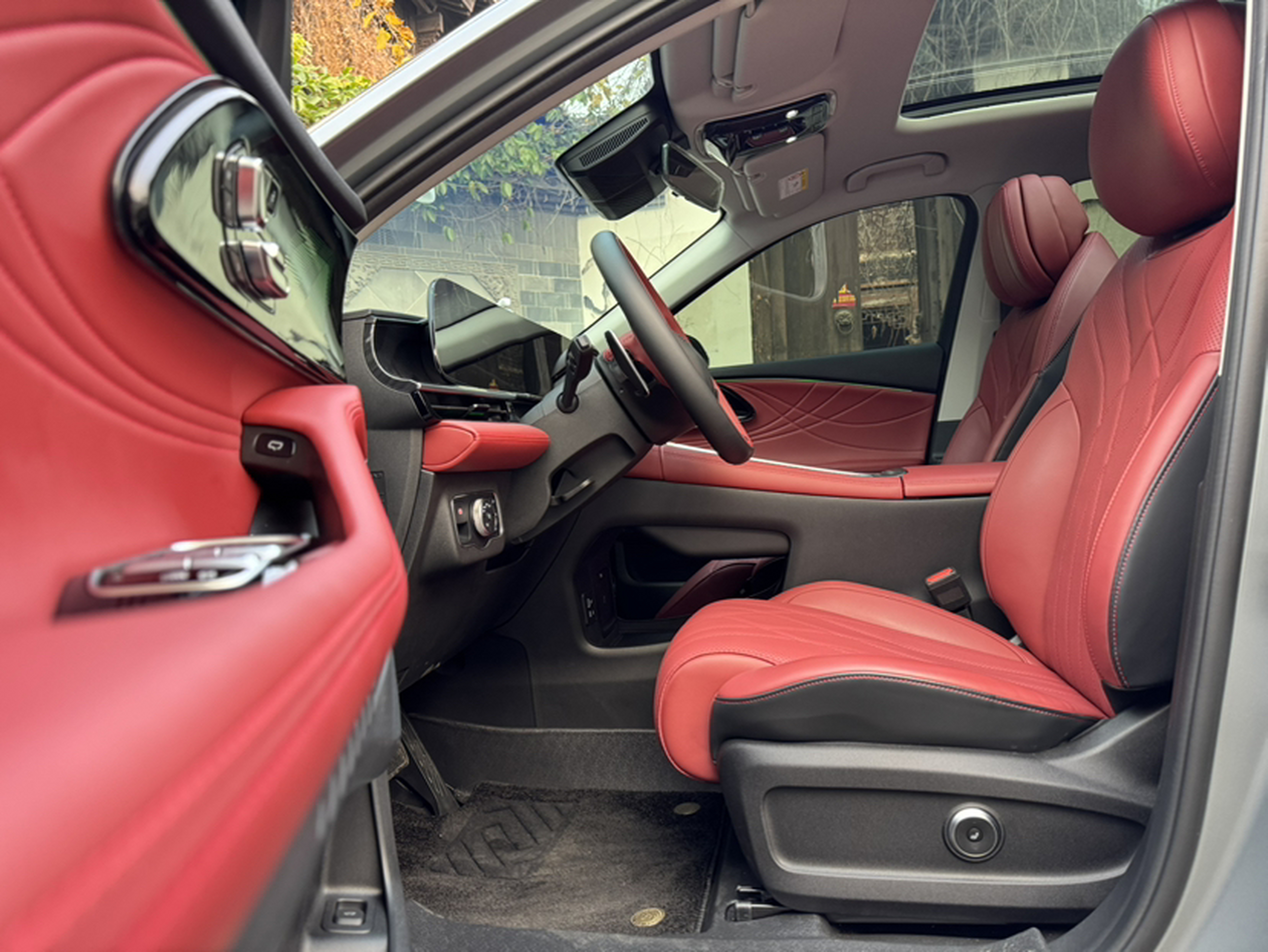 Avant de la voiture