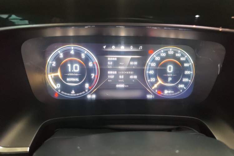 Used GAC Trumpchi M8 2023 Lingxiu Series 390T Ultimate Edition Odometer Close Up