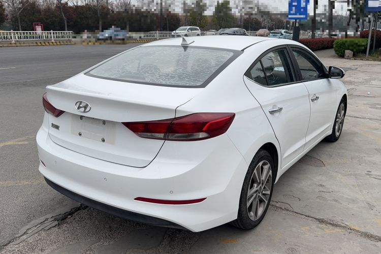 Used Hyundai Elantra (6th Generation / Lingdong) 2016 1.6L Automatic ZhiXuan – Elite Version Rear Right 45 Deg
