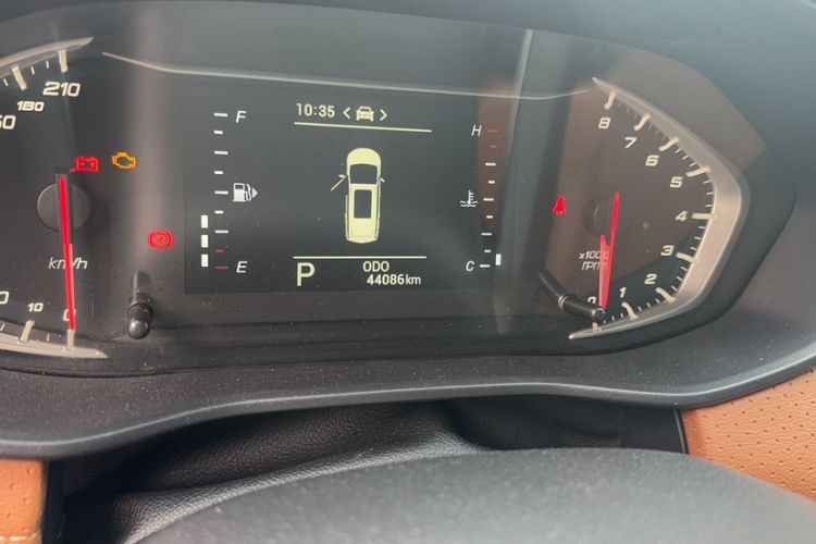 Used SAIC MAXUS G50 2021 1.5T Automatic Comfort Touring B Odometer Close Up