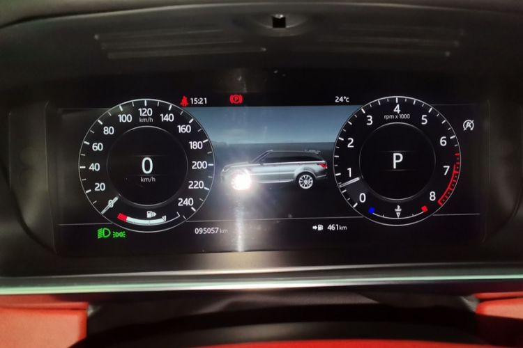 Used Land Rover Range Sport 2018 3.0 SC V6 HSE DYNAMIC Odometer Close Up