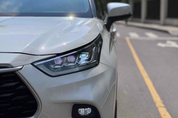 Used Toyota Highlander 2022 Dual-Engine 2.5L Four-Wheel Drive Prestige Version 7 Seats