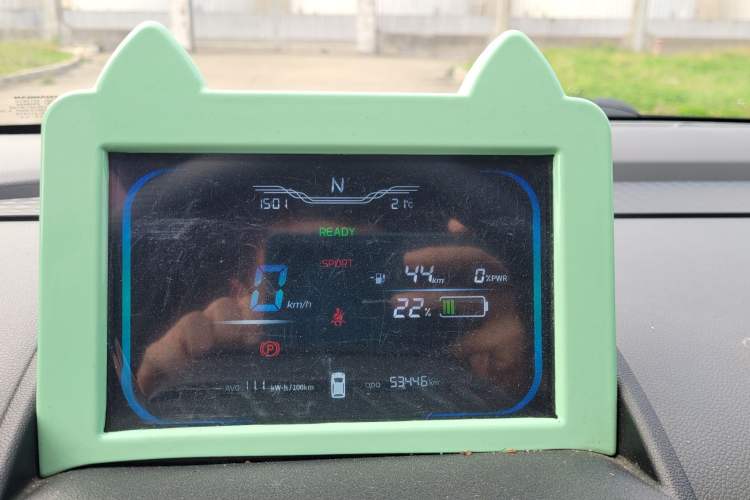 Used CHANGAN NEVO Lumin 2022 210km Sweet Edition Odometer Close Up