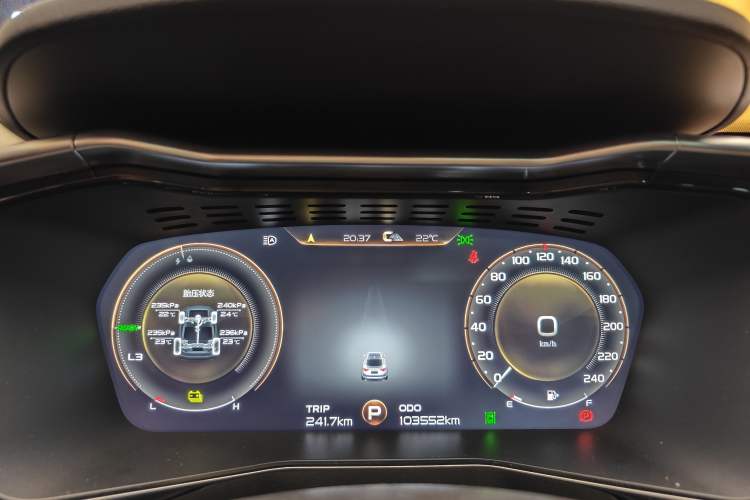 Used Geely Auto Monjaro New Energy 2019 Updated 400T YAOXINGER Pure Electric Range of 56 KM
