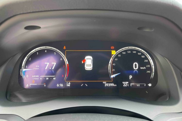 Used Toyota Camry 2022 2.5S Knight Edition Odometer Close Up