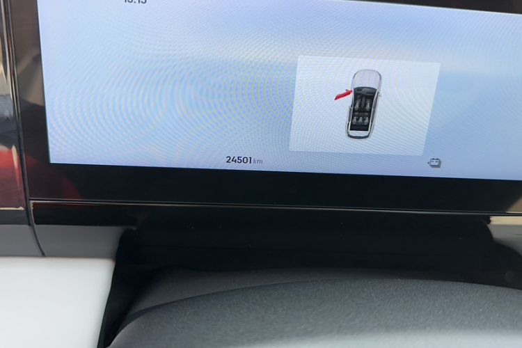 Used Geely Galaxy L7 2024 1.5T 115 km Starship Dragon Edition Odometer Close Up