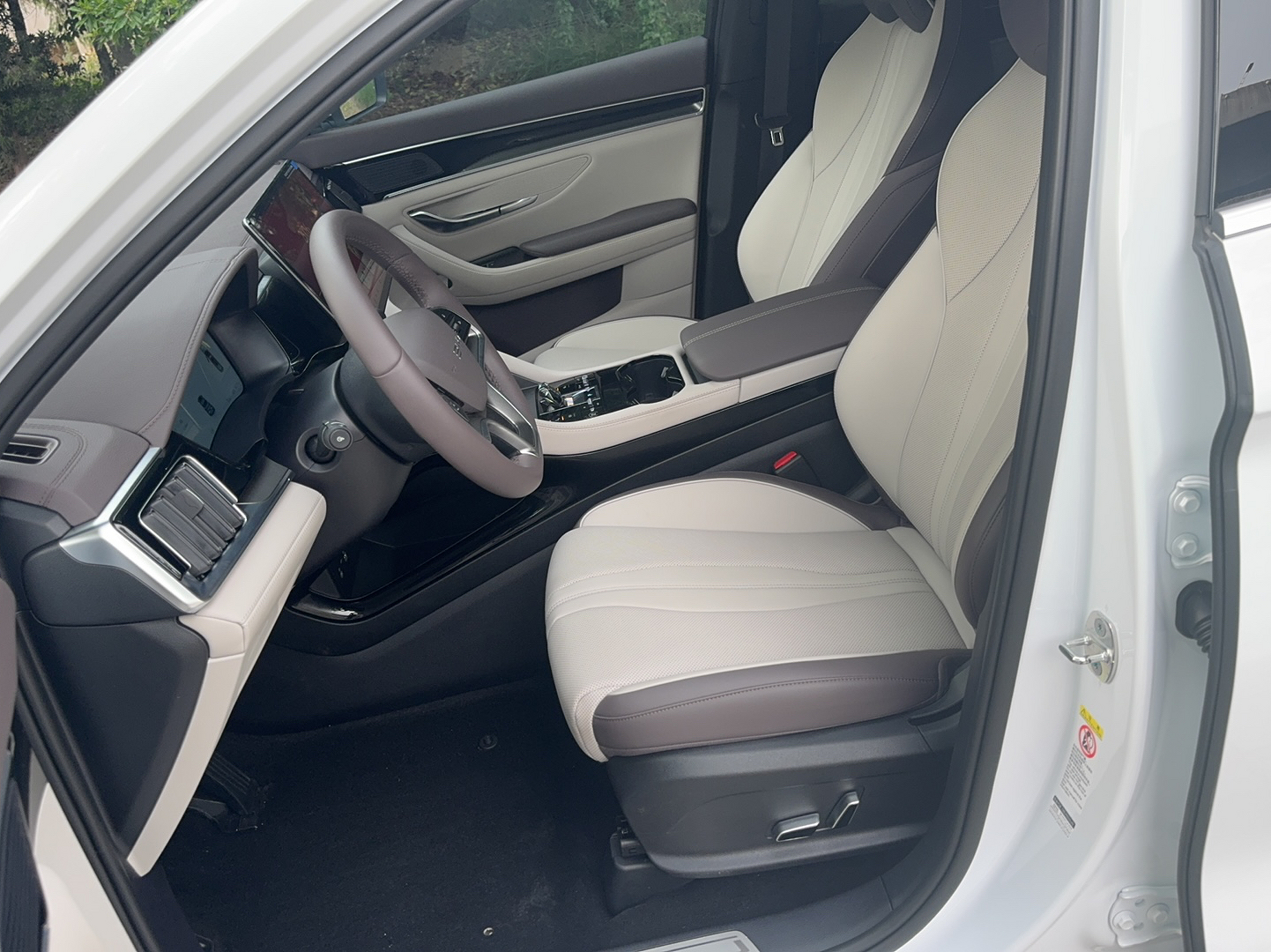Avant de la voiture