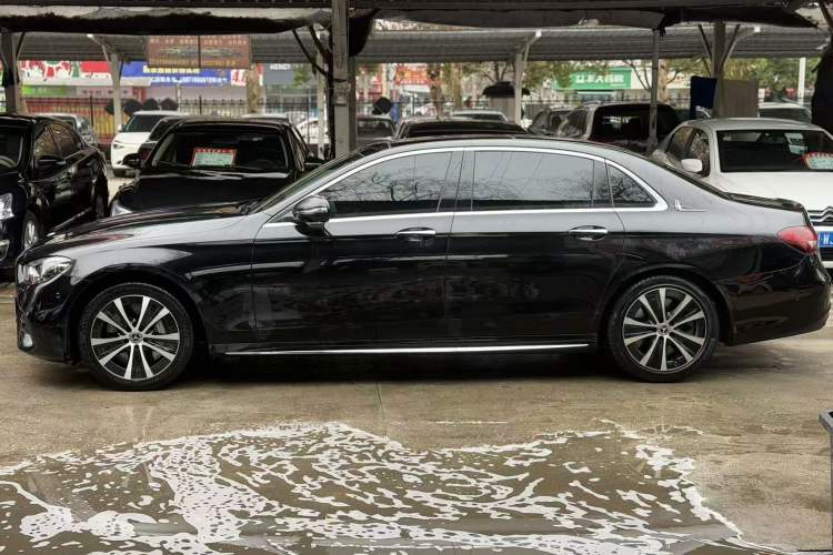 Used Mercedes-Benz E-Class New Energy 2021 E 350 e L Plug-in Hybrid Sports Sedan

