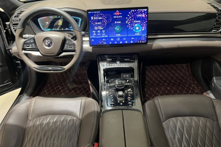 Used BYD Han 2020 DM Four-Wheel Drive Performance Edition Prestige Model Audio And AC Panel